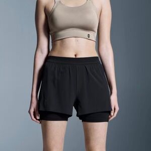 On Running Performance 2-in-1 Shorts - Size S - New - Black🖤